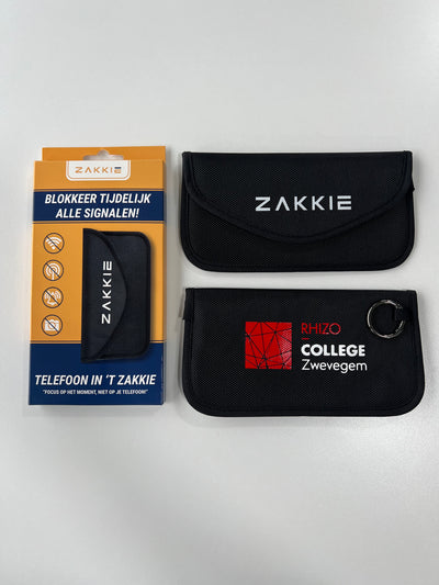 ’t Zakkie bedrukt voor PRO College Zwevegem