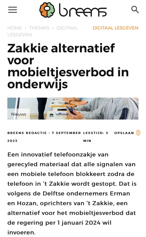 Radio-interview bij Omroep Delft over t Zakkie