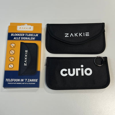 ’t Zakkie bedrukt voor Curio