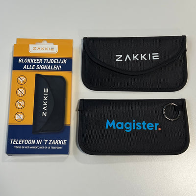 ’t Zakkie bedrukt voor Magister