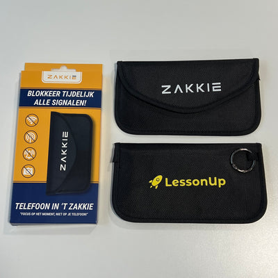 ’t Zakkie bedrukt voor LessonUp
