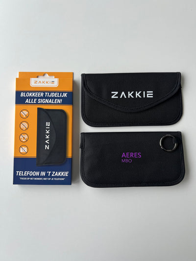 ’t Zakkie bedrukt voor Aeres