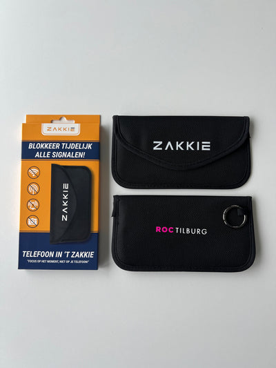 ’t Zakkie bedrukt voor ROC Tilburg