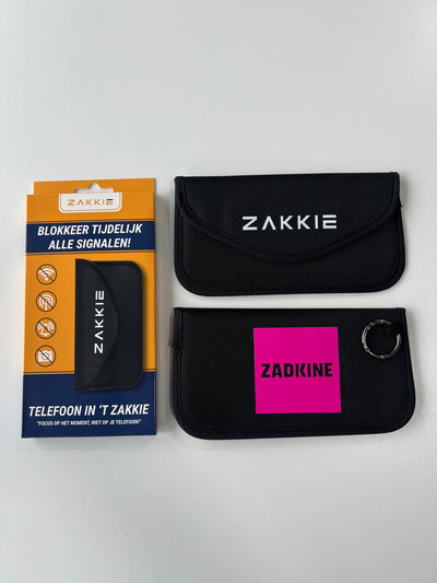 ’t Zakkie bedrukt voor Zadkine