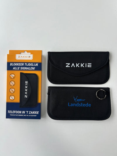 ’t Zakkie bedrukt voor Landstede