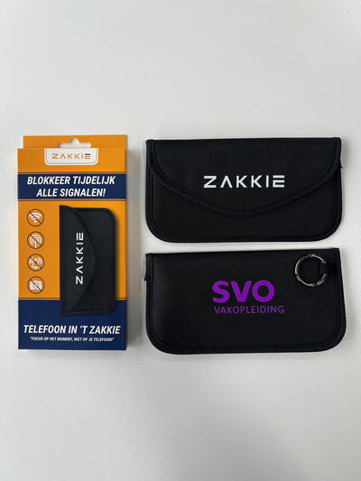 ’t Zakkie bedrukt voor SVO vakopleiding