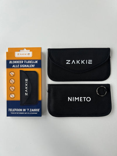 ’t Zakkie bedrukt voor Nimeto