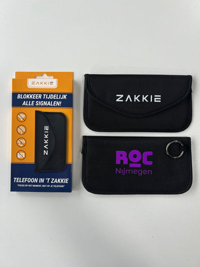 ’t Zakkie bedrukt voor ROC Nijmegen