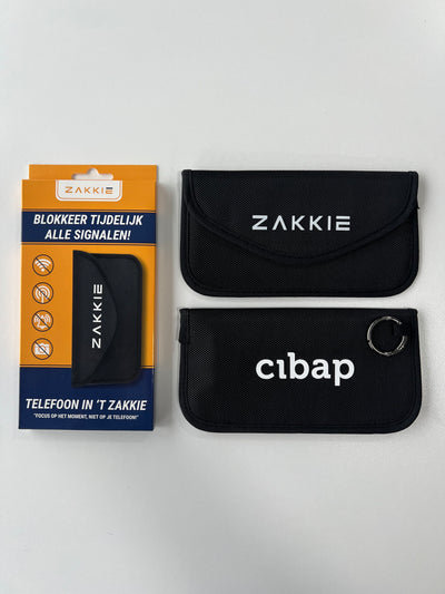 ’t Zakkie bedrukt voor Cibap