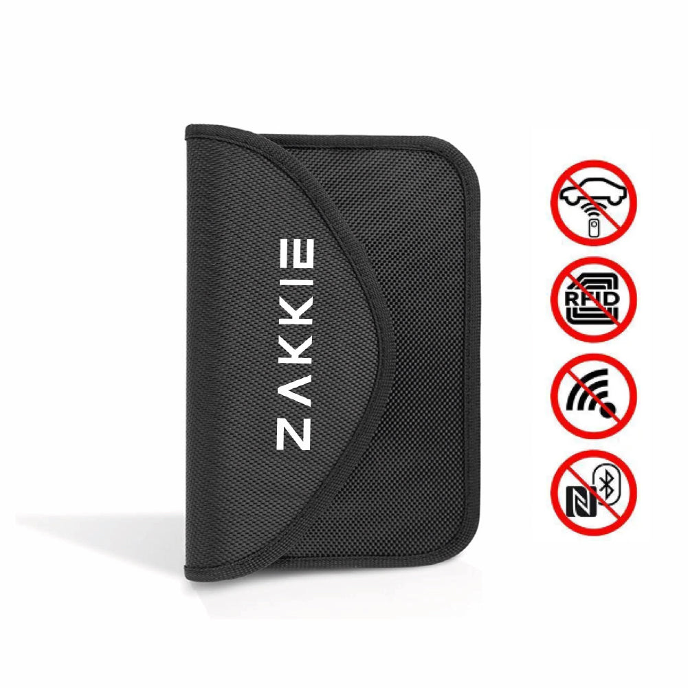 "ZAKKIE" SIGNAAL BLOKKEREND AUTOSLEUTELZAKJE - 100 STUKS-ZAKKIE