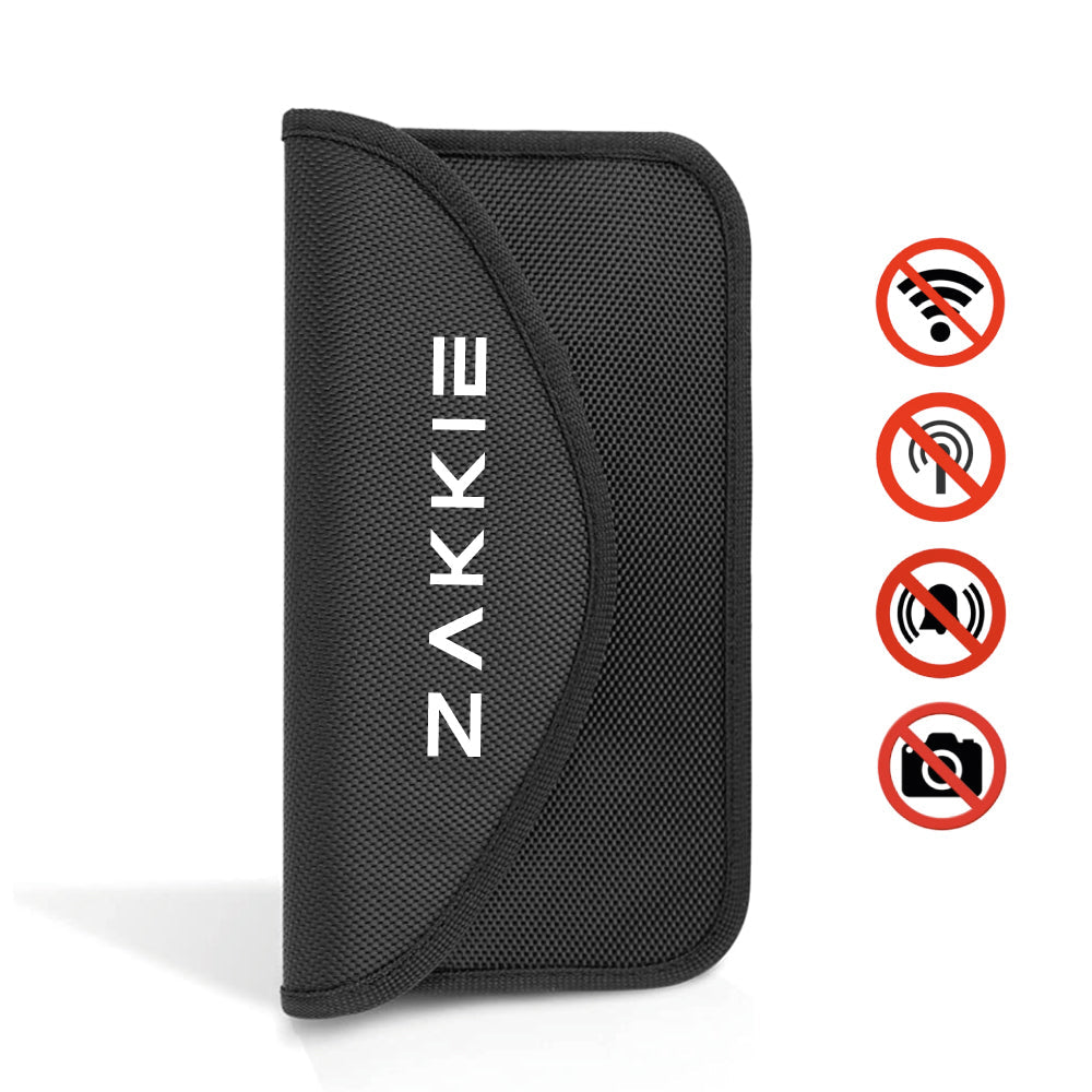 "ZAKKIE" SIGNAAL BLOKKEREND TELEFOONZAKJE-ZAKKIE